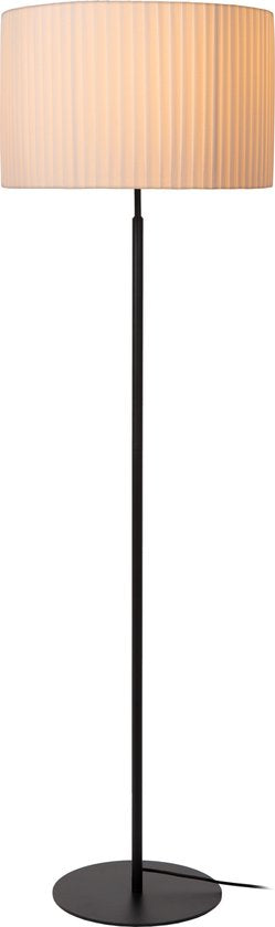 Lucide FOLD - Vloerlamp - Ø 45 cm - 1xE27 - Wit - Japandi