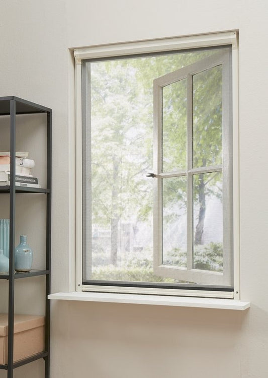 Bruynzeel - Rolhor Raam S700 Serie - Automatisch Rolsysteem Met Demper, Op Maat Te Maken - 103 x 155 cm - Aluminium/Fiberglas - Wit