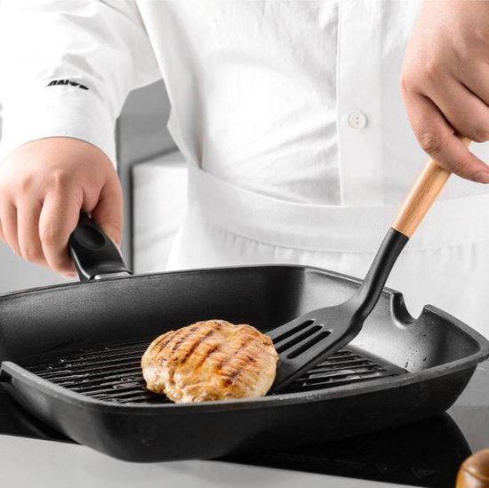 VAIVE Kookgerei set 13-delig met Houder - Keukengerei Set - Garde - Spatel Silicone