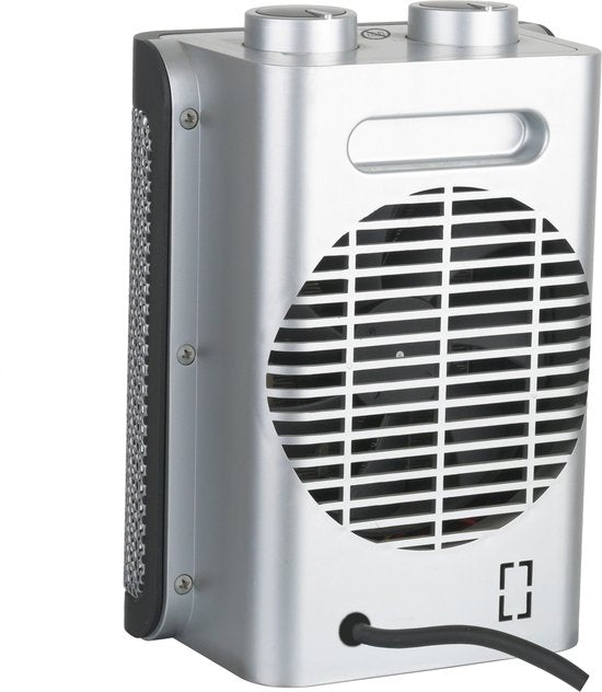 Tomado THC1501B - Keramische kachel - 24m² - 1500 watt - 2 warmtestanden - Zwart/grijs