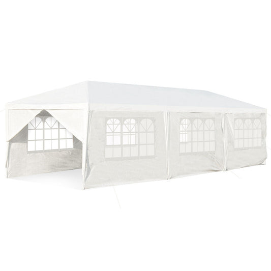 Coast Partytent - Paviljoen - 8 Zijwanden - Waterdicht - 300 x 900 cm - Wit