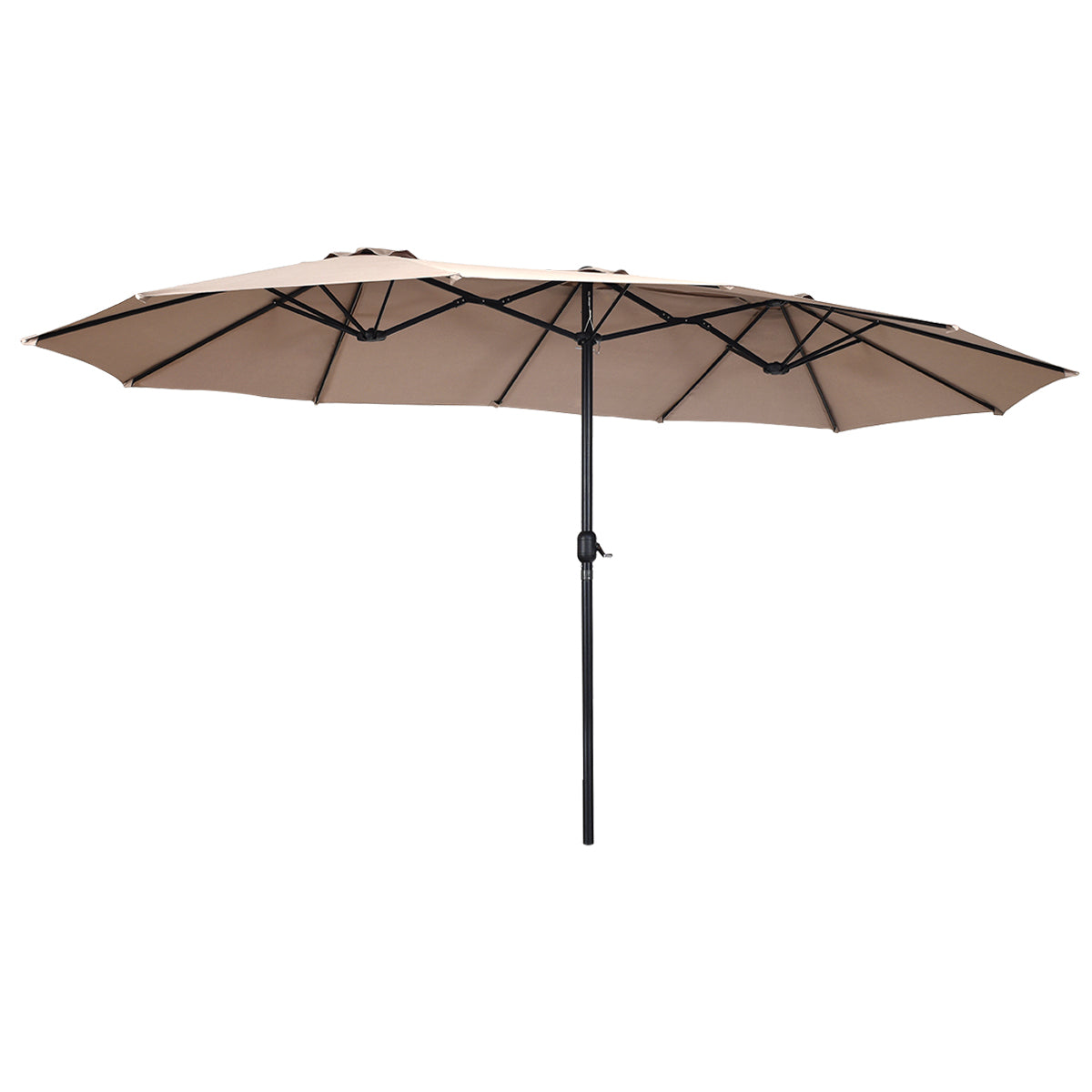 Coast Dubbele Parasol - Ø480 cm - Beige