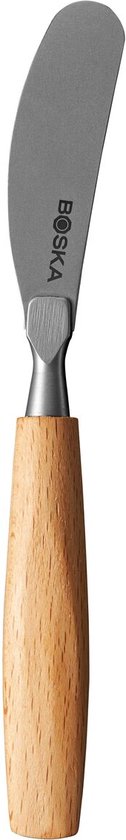 Boska Kaasmessenset Amigo Small – Kaasmesjes - Set van 5 – Voor Elke Kaassoort – Non-stick – Ergonomisch – RVS en Beukenhout