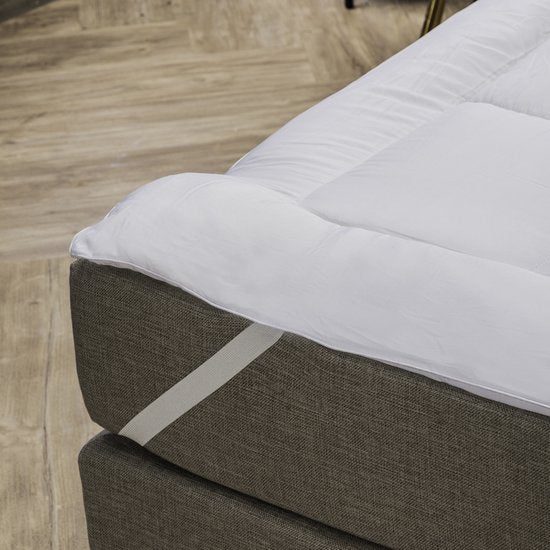 Swiss Nights Verkoelend Tencel Oplegmatras - 160x200 - Wit