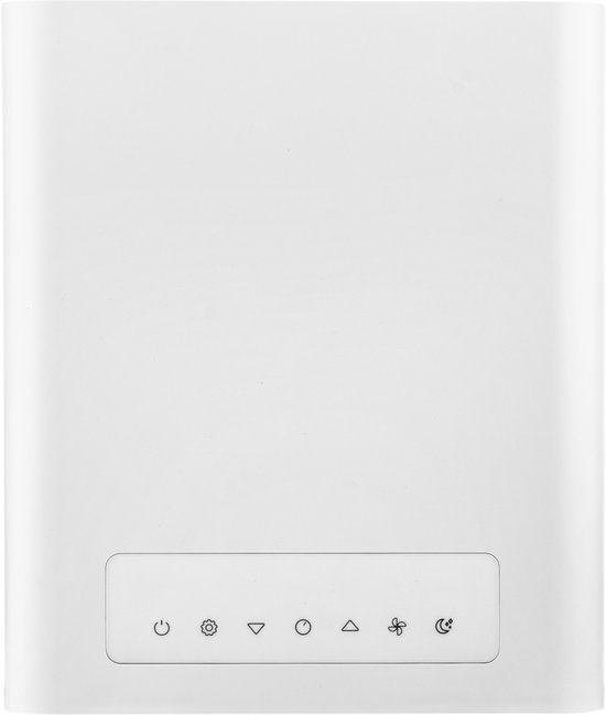 Qlima P 335 Smart - Mobiele Airco - 12000 BTU - Koelen, Ontvochtigen en ventileren - Geschikt voor ruimtes tot 107 m3 - Energielabel A