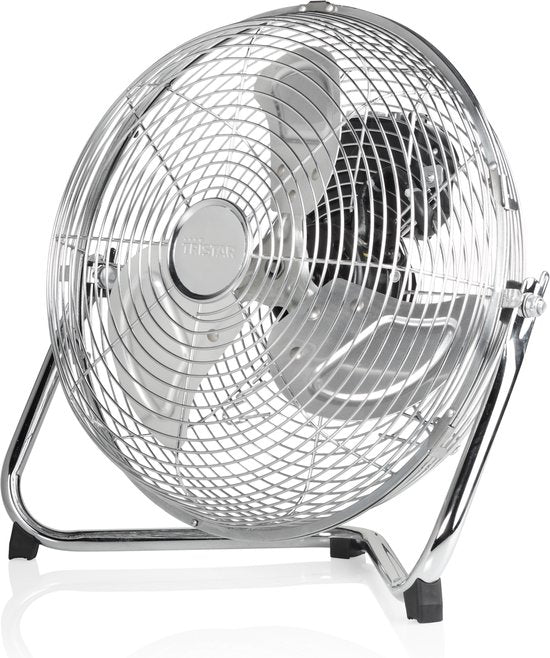 Tristar Vloerventilator 30 cm – 3 Snelheden – Boxventilator – 130° Kantelbaar – Metaal – VE-5933