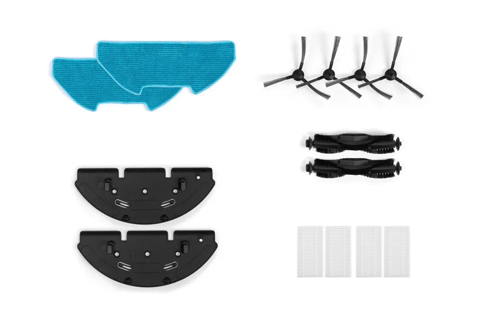 2-in-1 Robotstofzuiger met Dweilfunctie – 5000 Pa Zuigkracht – LiDAR Navigatie – App- en Spraakbediening – 190 min Gebruiksduur – Inclusief Accessoireset
