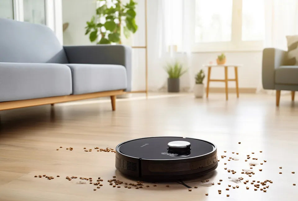 2-in-1 Robotstofzuiger met Dweilfunctie – 5000 Pa Zuigkracht – LiDAR Navigatie – App- en Spraakbediening – 190 min Gebruiksduur – Inclusief Accessoireset