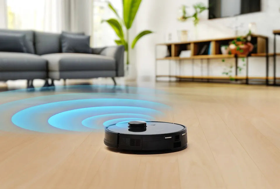 2-in-1 Robotstofzuiger met Dweilfunctie – 5000 Pa Zuigkracht – LiDAR Navigatie – App- en Spraakbediening – 190 min Gebruiksduur – Inclusief Accessoireset