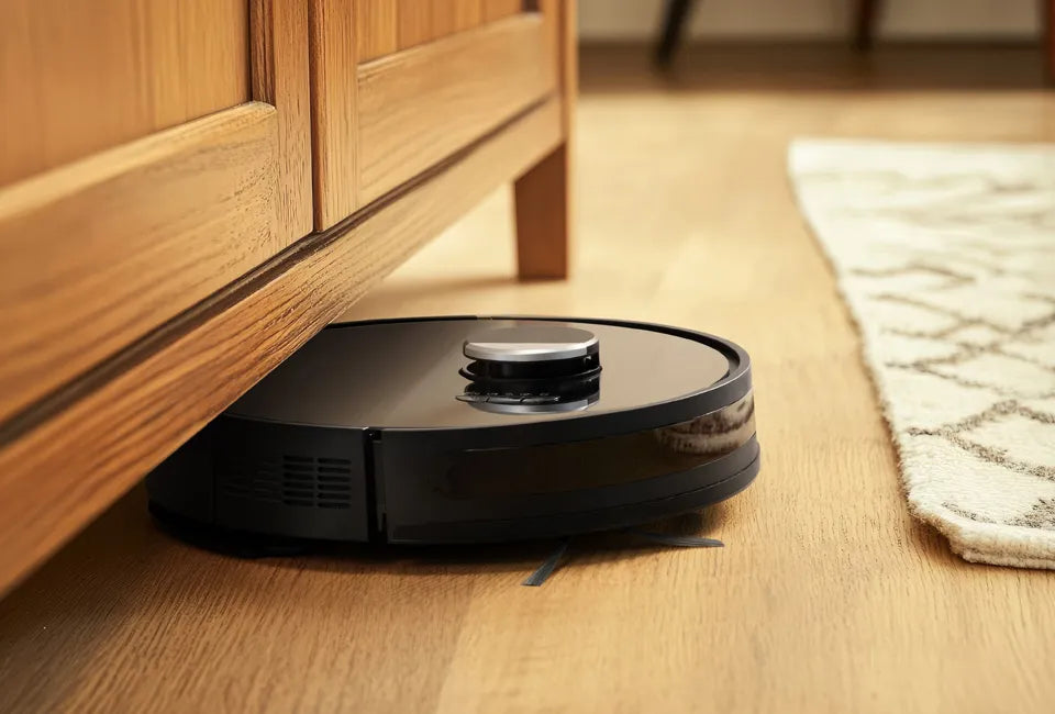 2-in-1 Robotstofzuiger met Dweilfunctie – 5000 Pa Zuigkracht – LiDAR Navigatie – App- en Spraakbediening – 190 min Gebruiksduur – Inclusief Accessoireset