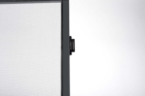 Hordeur - Magnetisch - met Scharnieren - Max 100x215 cm - op Maat te Maken - Zwart
