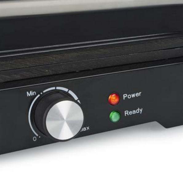 Tristar GR-7908KL Contactgrill - 1500 W - 180° Openklapbaar - Antiaanbaklaag - Zwart