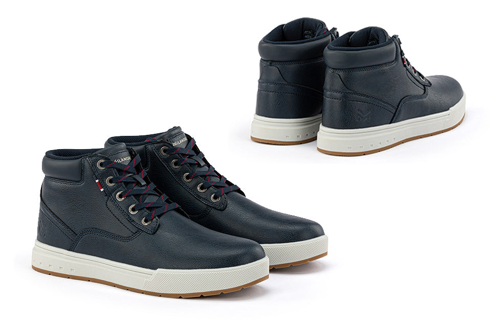 Milanoro High Sneakers - Maat 43 - Navy Blue
