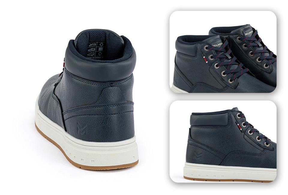 Milanoro High Sneakers - Maat 42 - Navy Blue