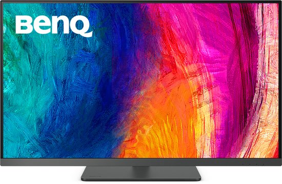 BenQ Creative Pro PD3205U 32 inch monitor 4k - Geschikt voor MAC - IPS Beeldscherm - AQCOLOR - HDMI - Ultra HD 3840x2160 Pixel - USB-C - 32 inch