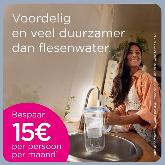 BRITA - Waterfilterkan - Marella Cool - 2,4L - Wit - incl. 1 MAXTRA PRO ALL-IN-1 filterpatroon