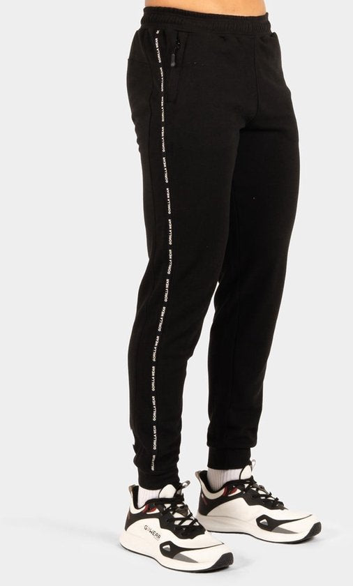 Gorilla Wear Harvey Trainingsbroek - Zwart - 4XL