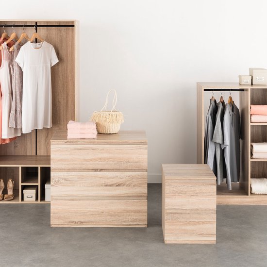 DOLO-commode met 2 lades in natuurlijke look