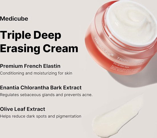 Medicube - Triple Collagen Cream 4.0 - Alle Huidtypes - 50 ml - Korean Skincare