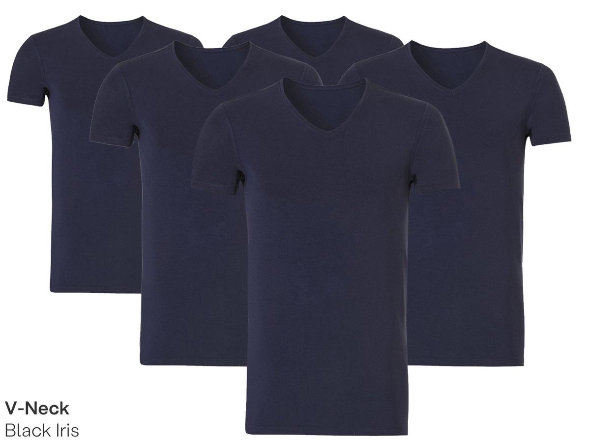 Ten Cate Basic Heren T-shirt - Ronde of V-Hals - maat 2XL - White