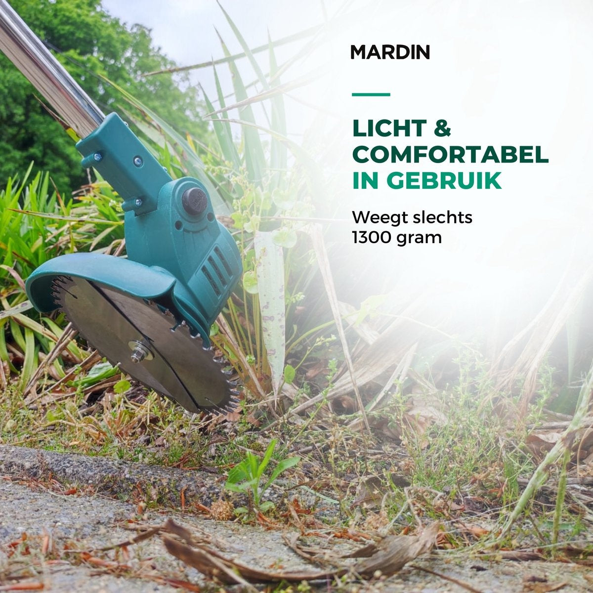 Mardin Kantenmaaier - Grastrimmer - Bosmaaier - Zwart/Groen