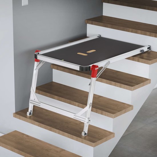 Hailo Platform voor Trappen - Anti Slip - Max. 150 kg -  90 x 57 cm - Hailo TP1