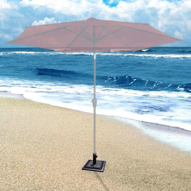 Coast Parasolvoet Brons - 13kg - Staal - 44 x 44 x 33 cm - Vierkant