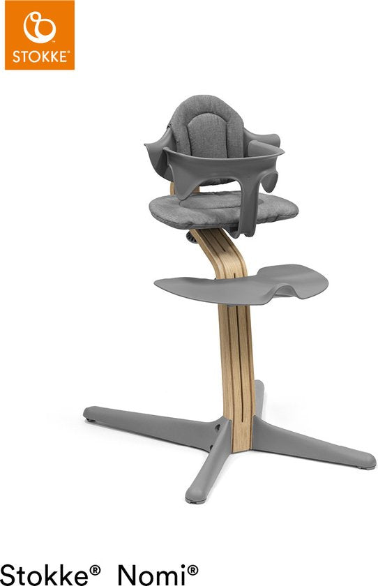 Stokke® Nomi® Kinderstoel - Eiken - Grijs