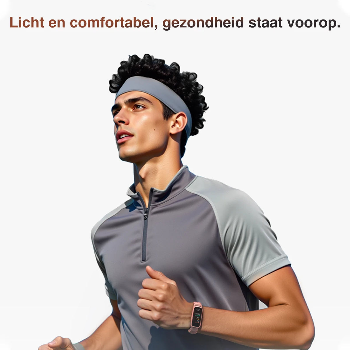 FITTEK GTL1 Smartwatch - Magnetisch Opladen - Roze