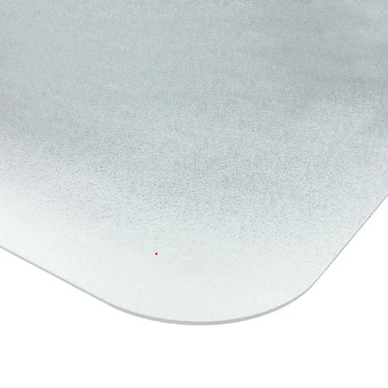 BRASQ Bureaustoelmat CM200 - Transparant - 120x150 cm - Hoogwaardig PVC - Vloerbeschermer voor Harde Vloeren