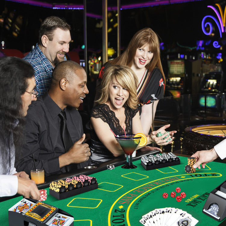 Coast Pokerset - 300 Chips - Met Zwarte Draagbare Koffer