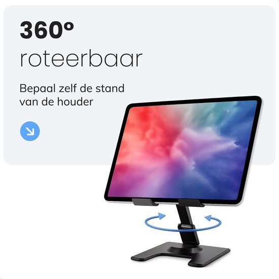 Luft Tablethouder - Tot 13 inch - Tabletstandaard - iPad houder - Samsung tablet - Statief