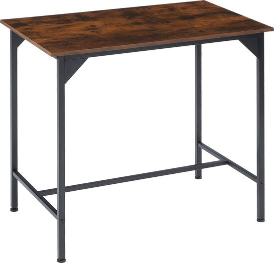 tectake - bistrotafel Set / bartafel set Edinburgh industrial dark – 404306