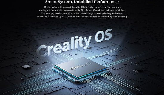 Creality K1 MAX 3D printer - High speed
