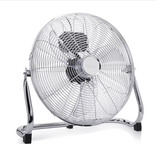 Tristar PD-3897 Metalen Boxventilator 40 cm - Metallic Zilver - 3 Snelheden