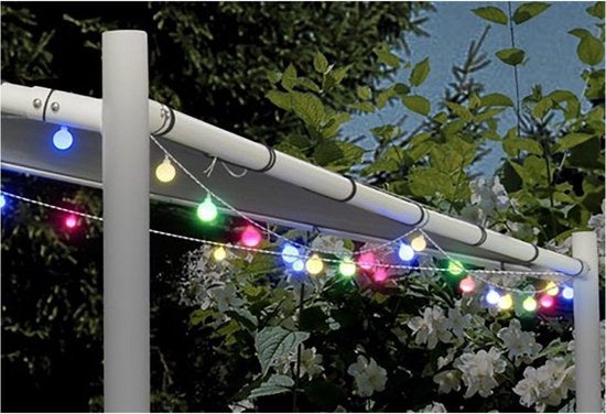 LED Multicolour Feestverlichting - 80 Lampjes - 16 Meter - IP44