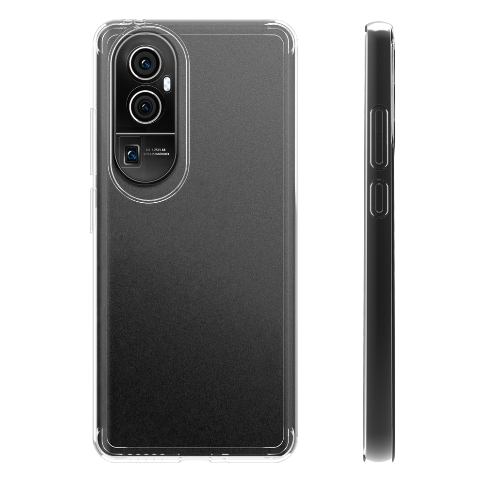 BeHello Hoesje Oppo Reno10 Pro - Gel Case - Transparant