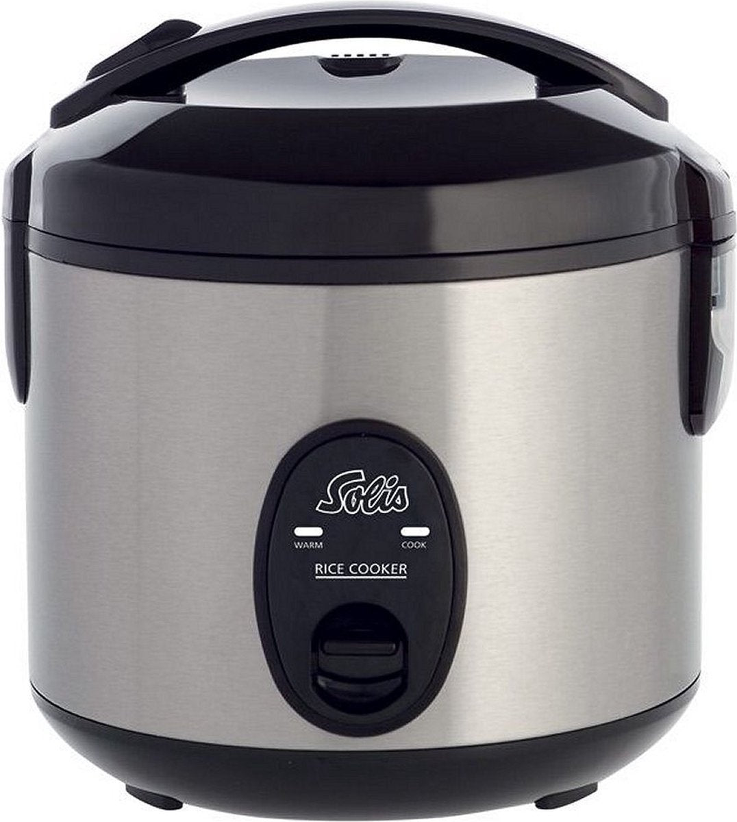 Solis Compact Rice Cooker 821 Rijst Koker - Rice Cooker - 4 Porties - Zilver