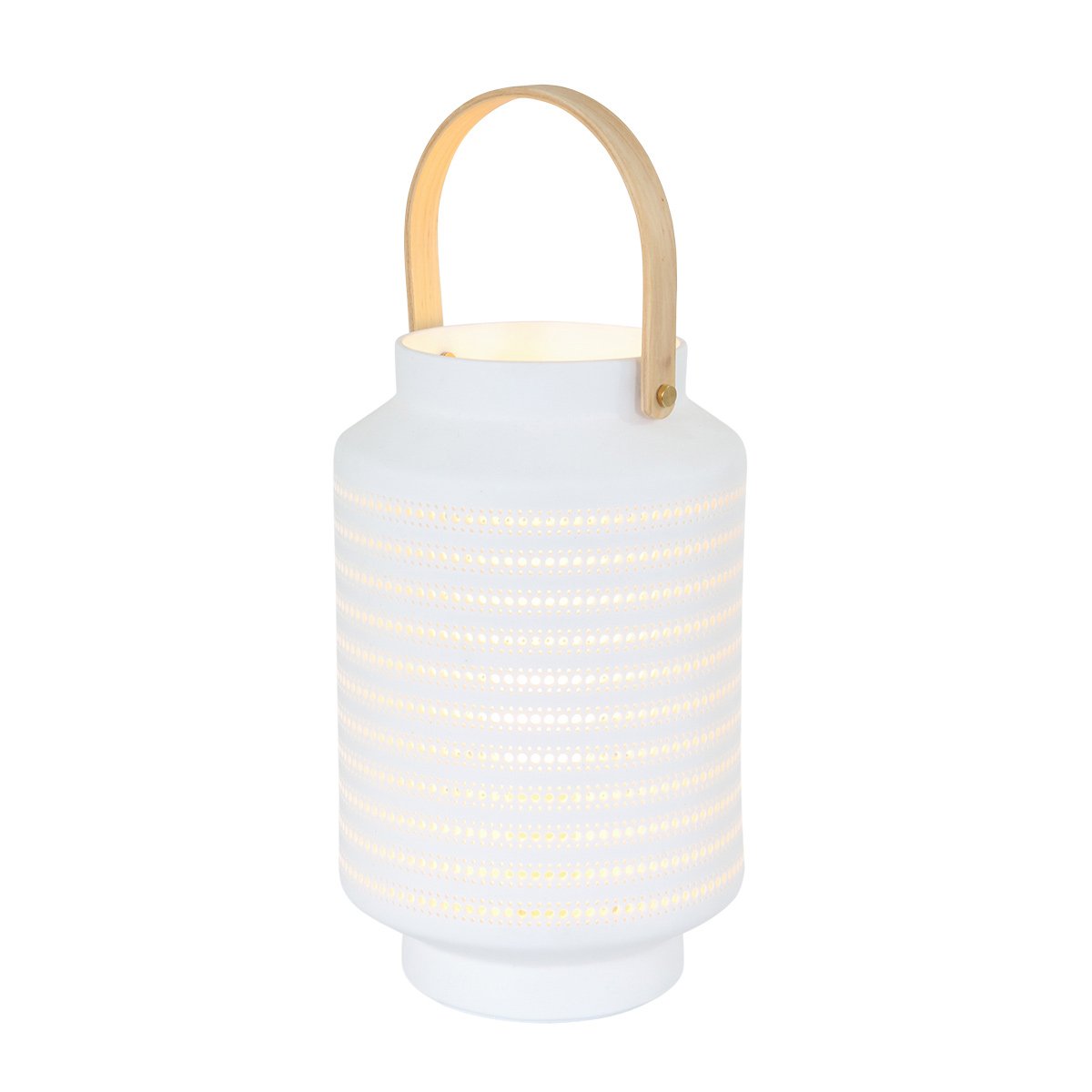 Anne Lighting tafellamp Porcelain - wit - porselein - 14 cm - E14 fitting - 3058W