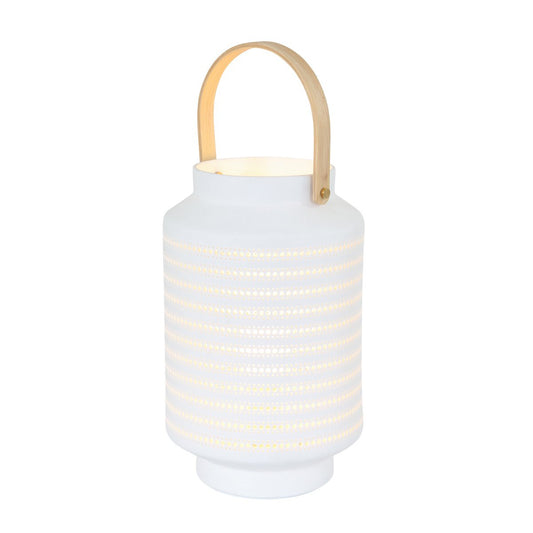 Anne Lighting tafellamp Porcelain - wit - porselein - 14 cm - E14 fitting - 3058W