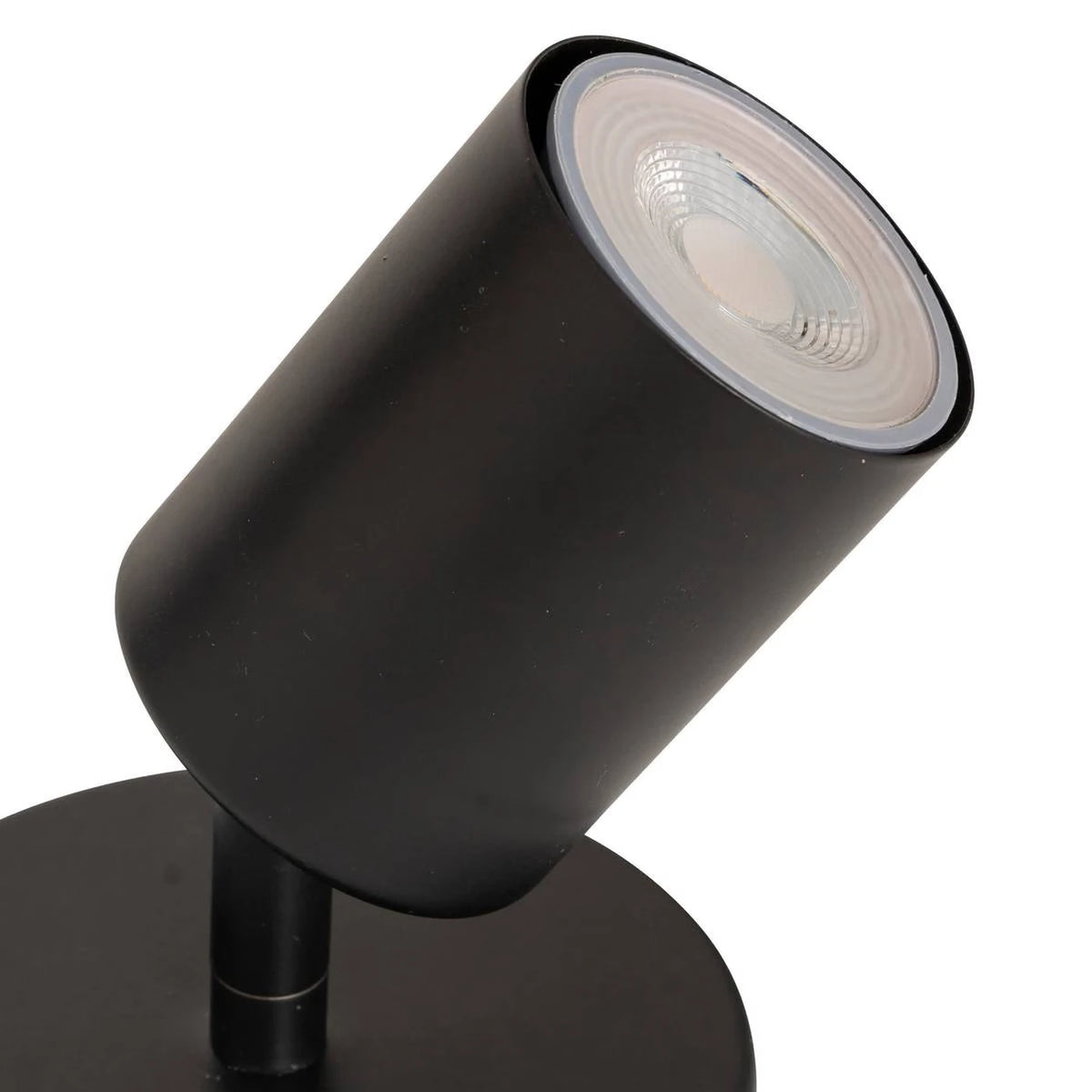 Atmosphera Vico Wandlamp - Zwart - Metaal - Verstelbare Spotkop - Ø10 cm