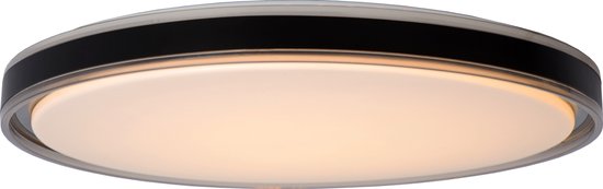 Lucide SILAS - Plafonnière - Ø 48,5 cm - LED Dimb. - 1x36W 2700K - 3 StepDim - Fumé