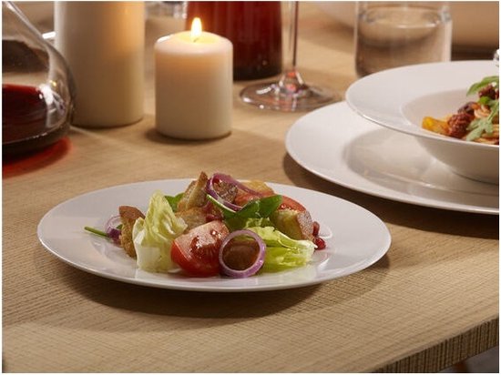 Villeroy & Boch For Me Ontbijtbord 23 cm - Porselein/wit
