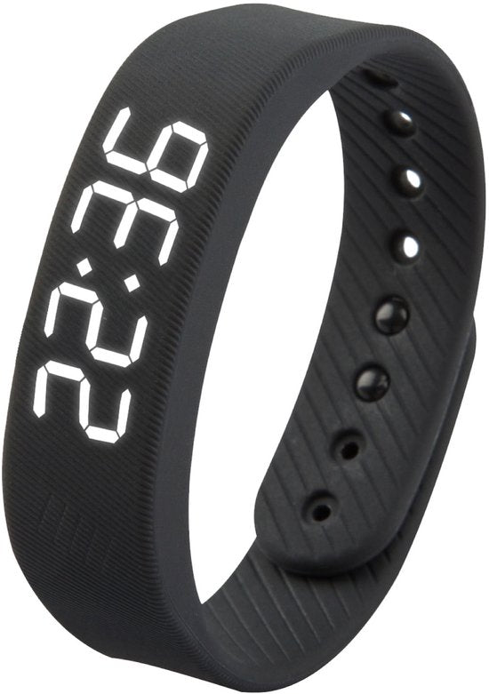 DreamCare Trilwekker - Wekker Armband - voor Diepe Slapers & Slechthorenden - Stappenteller Horloge - Stille Wekker