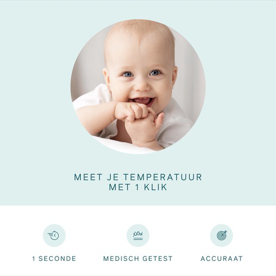 Bintoi® X200 - Thermometer voorhoofd - Oorthermometer - Koortsthermometer