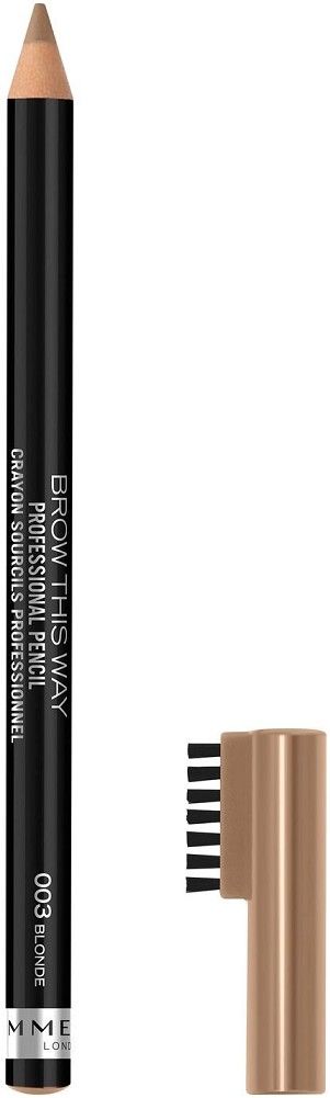 Rimmel Brow This Way Wenkbrauwpotlood - 003 Blonde - 1,4 g - Voor Dames