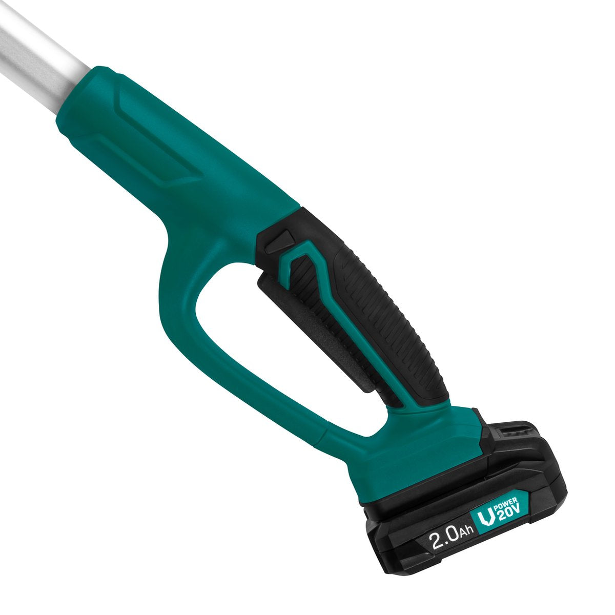 VONROC Telescopische Accu Heggenschaar 20V - Kantelbaar blad - Traploos verstelbaar - Groen
