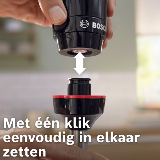Bosch Serie 4 MSM4B620 - ErgoMaster staafmixer - 1000 W - Zwart