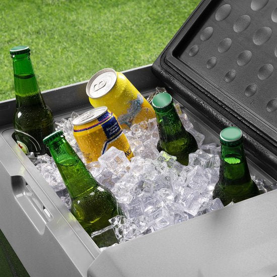 Juskys Elektrische Koelbox - Compressor – 30L - Verrijdbaar - Zwart