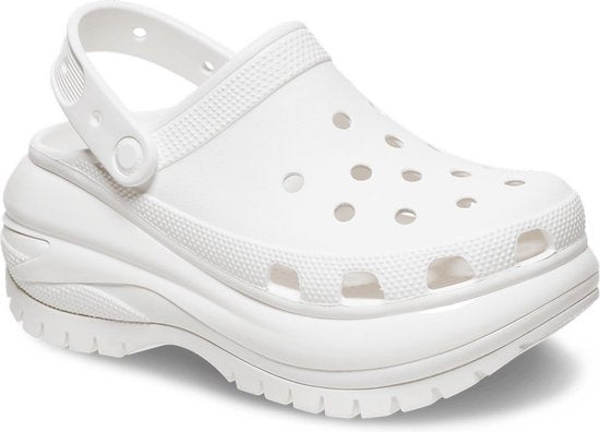 Crocs Classic Mega Crush Clogs Wit EU 39-40 Man